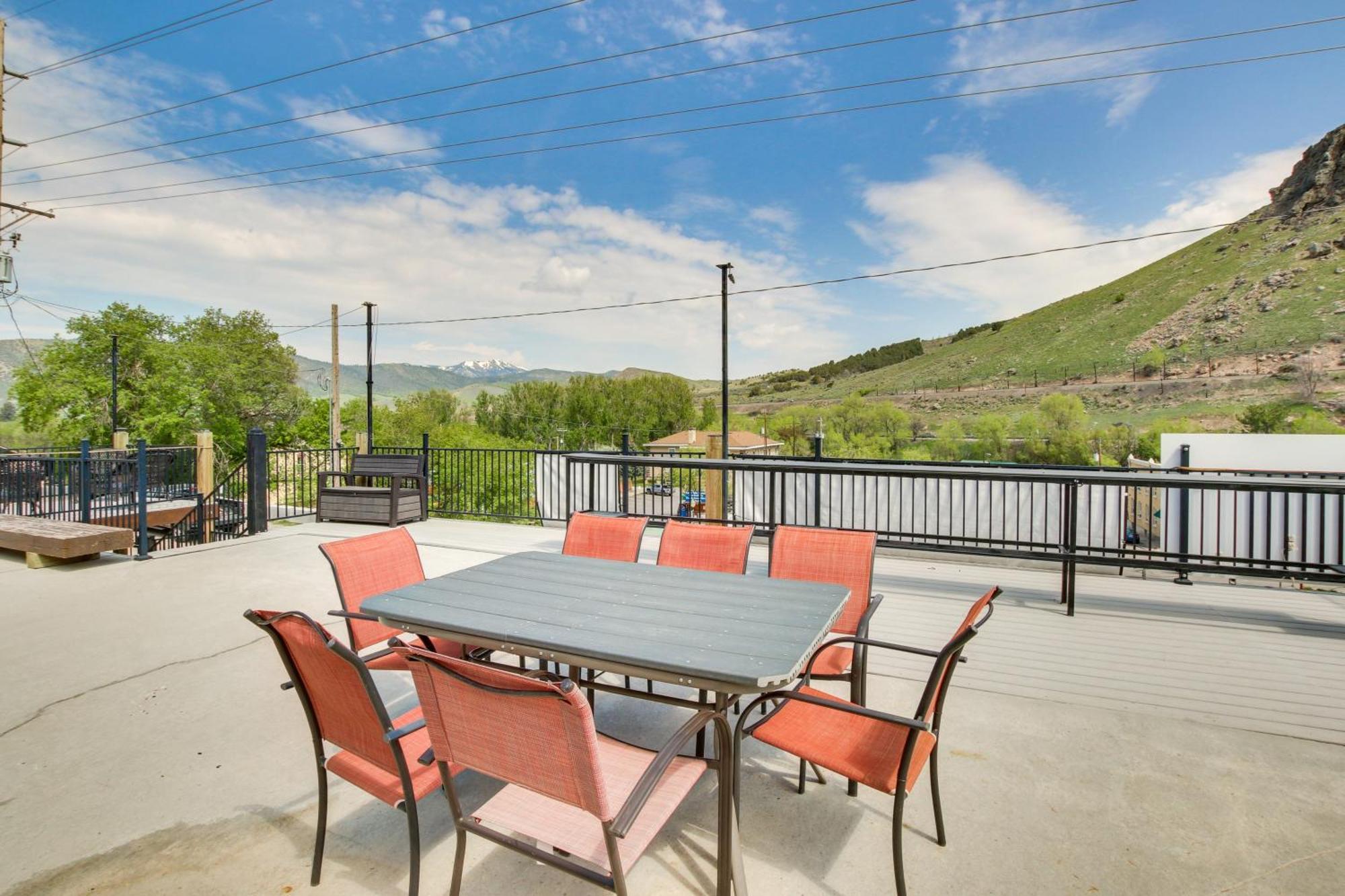 Lava Hot Springs Studio With Deck Walk To Hot Pools Экстерьер фото